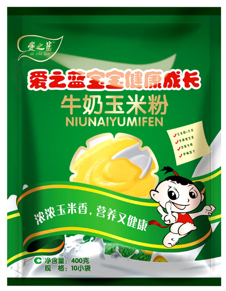 愛之藍牛奶玉米粉