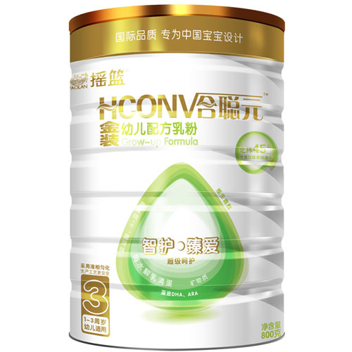 合聰元金裝智護(hù)幼兒配方乳粉3段聽裝