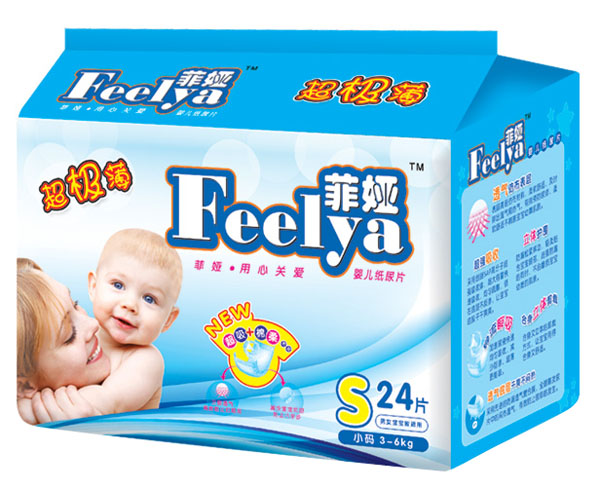 菲婭超薄棉柔嬰兒紙尿片S24片