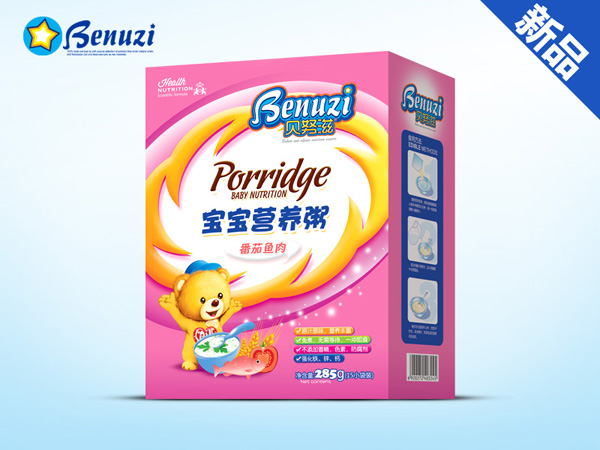 貝努滋番茄魚肉寶寶營養(yǎng)粥