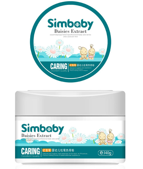 西麥寶寶嬰幼兒松菊熱痱粉140g