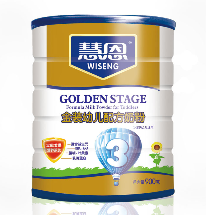 慧恩金裝幼兒配方奶粉(罐裝900克)
