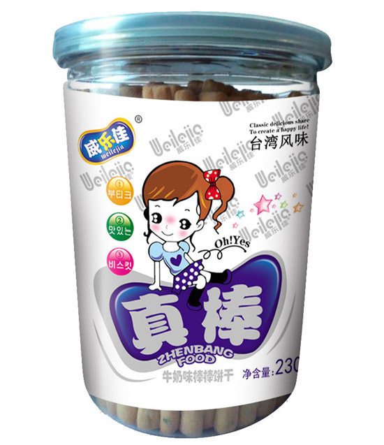 威樂佳牛奶味棒棒餅干