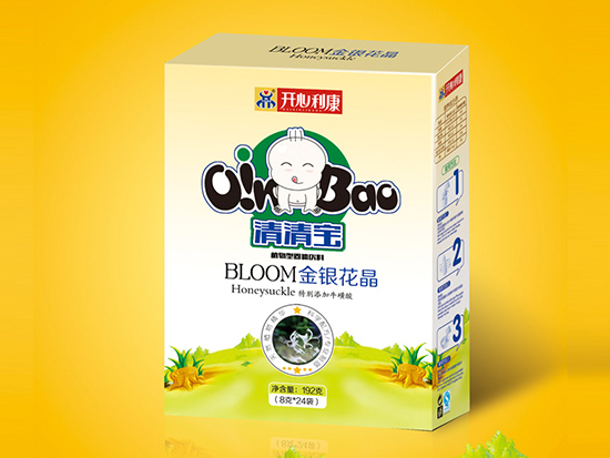 開心利康金銀花晶清清寶盒裝