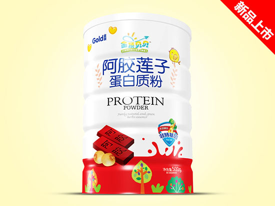 金頂貝貝蛋白質(zhì)粉500g鐵聽(tīng)-阿膠蓮子