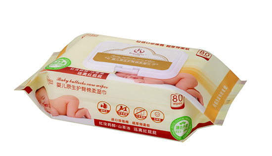 卡拉貝熊80片嬰兒原生護臀棉柔濕巾