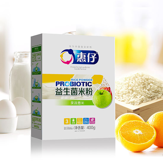 惠仔果蔬薏米益生菌米粉