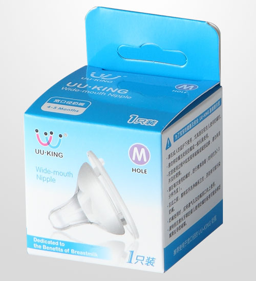 UU·KING寬口口徑自然實(shí)感奶嘴M