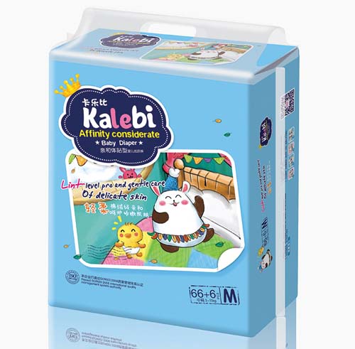 卡樂比超薄嬰兒紙尿褲M碼66+6片