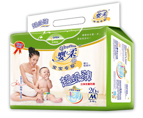 寶寶專家超級(jí)薄嬰兒紙尿片M碼26片