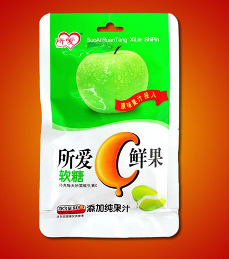 所愛(ài)C鮮果軟糖蘋(píng)果味