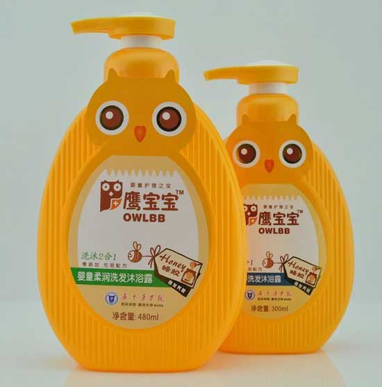 鷹寶寶嬰童柔潤(rùn)洗發(fā)沐浴二合一