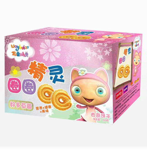 布魯精靈好多草莓曲奇餅干