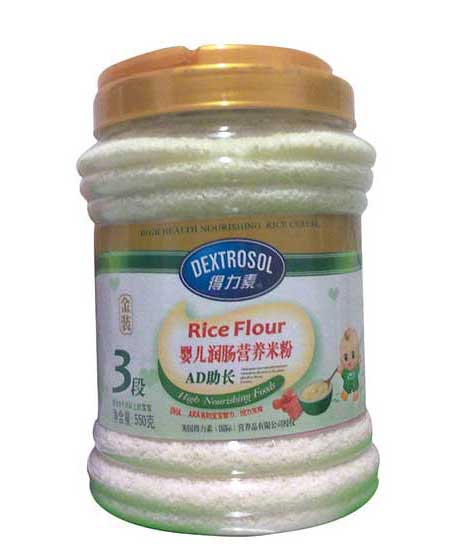 得力素AD助長(zhǎng)嬰兒潤(rùn)腸營(yíng)養(yǎng)米粉