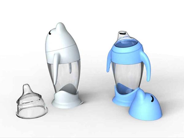 寶升新款抗菌納米奶瓶