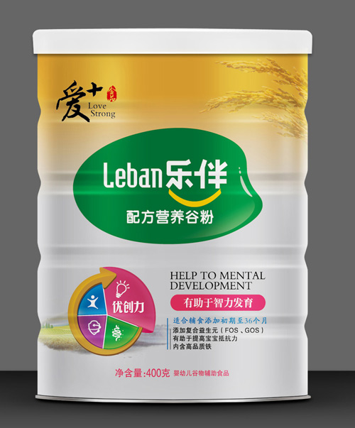 樂(lè)伴愛+優(yōu)創(chuàng)力營(yíng)養(yǎng)谷粉400克
