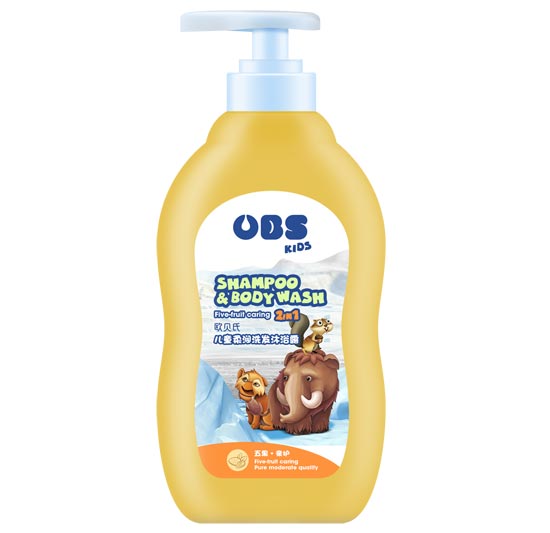 歐貝氏兒童柔潤洗發(fā)沐浴露300ml