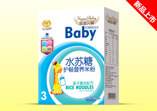 金諾貝嬰水蘇糖護(hù)腸營(yíng)養(yǎng)米粉