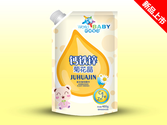 環(huán)球寶貝菊花晶袋裝-鈣鐵鋅