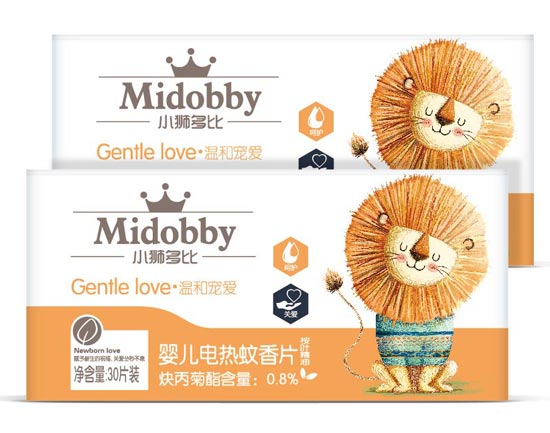 小獅多比嬰兒電熱蚊香片-桉葉精油30片