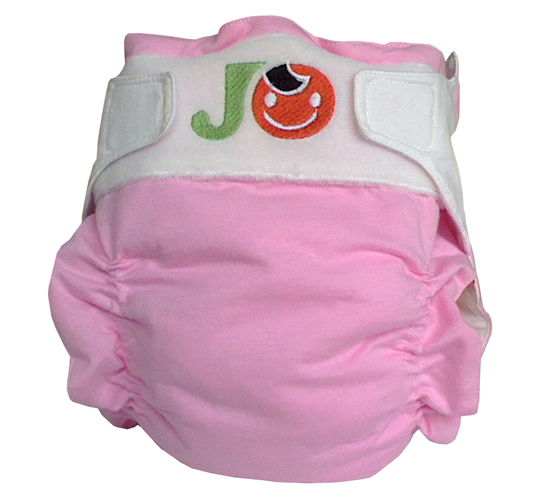 巧爸比純棉防尿褲粉色背面