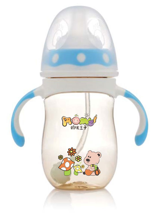 媽咪王子PPSU寬口自動(dòng)吸210ml企鵝奶瓶