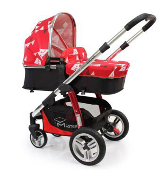 MASTER嬰兒推車雙向避震推車高景觀