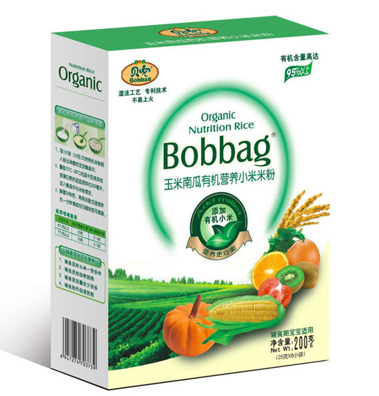 貝兜玉米南瓜有機營養(yǎng)小米米粉
