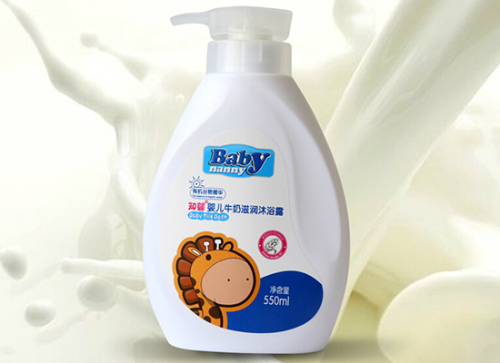 知嬰嬰兒牛奶滋潤沐浴露