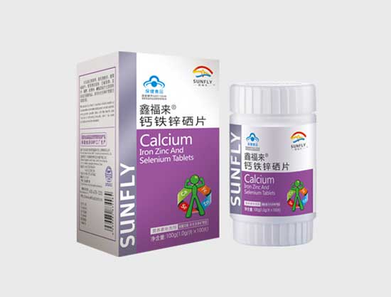 鑫福來R鈣鐵鋅硒片