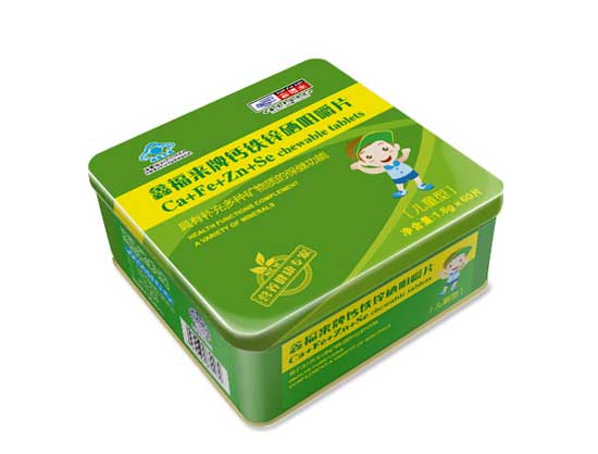 鑫福來(lái)牌鈣鐵鋅硒咀嚼片(兒童型)