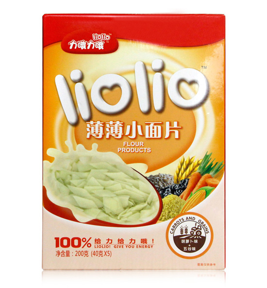 力哦力哦胡蘿卜+五谷薄薄小面片