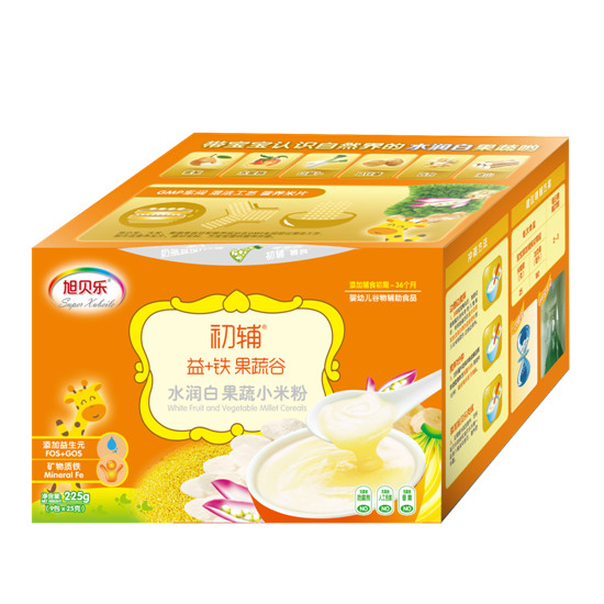 初輔水潤白果蔬小米粉