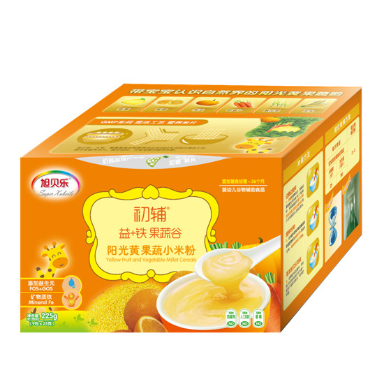 初輔陽(yáng)光黃果蔬小米粉