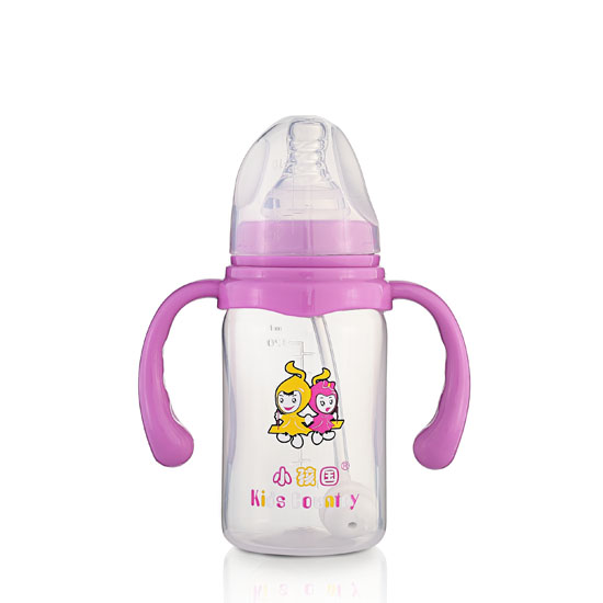 С�����˿���ƿֱ��PP��ƿ120ML�ϼtɫ