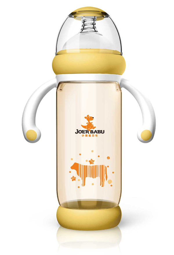 С����Ͳ�PPSU���C�Ԅӌ�����ƿ300ml�Sɫ