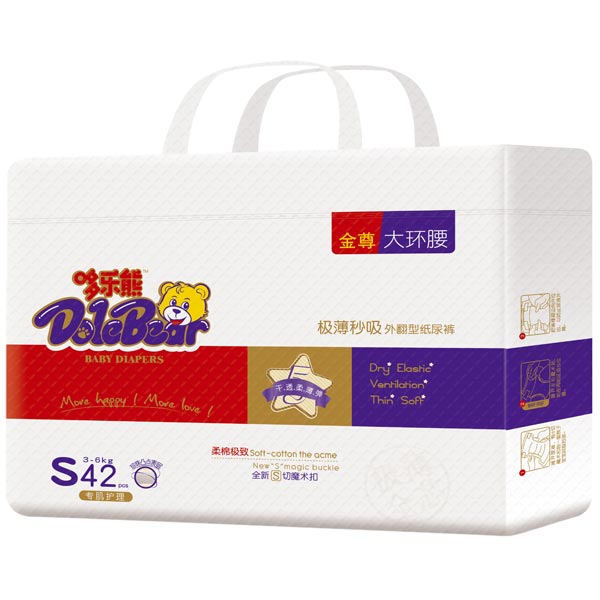 哆樂熊金樽大環(huán)腰紙尿褲S42