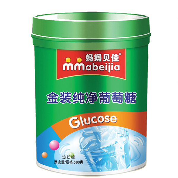 媽媽貝佳純凈葡萄糖500克罐裝