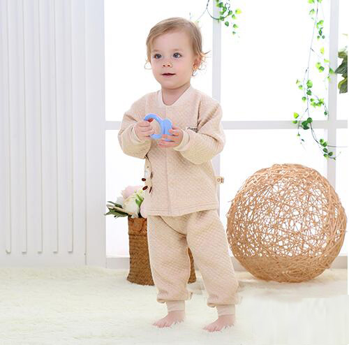 蓓琪兔嬰兒服飾2015秋冬新品加絲系列對襟0