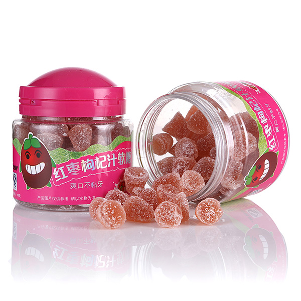 吉牯利紅棗枸杞汁軟糖1