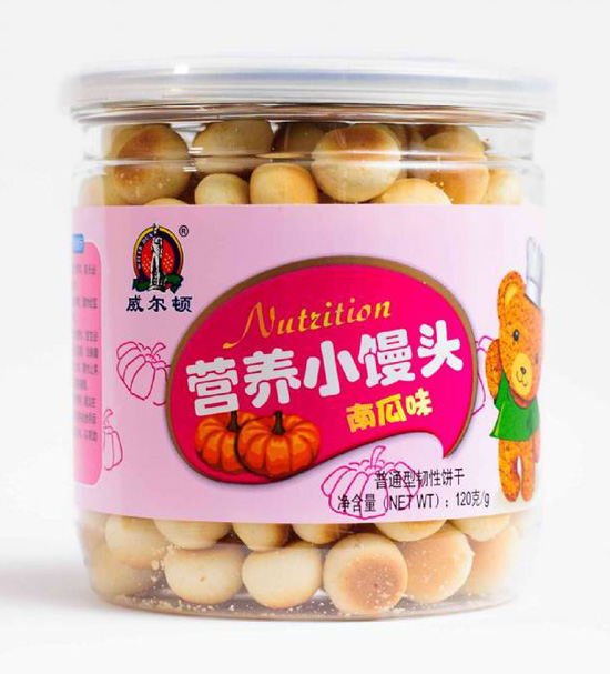 威爾頓120g南瓜味小饅頭