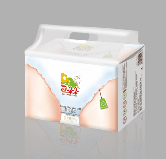 花兒朵朵萌寶愛柔嬰兒紙尿片XL碼32片