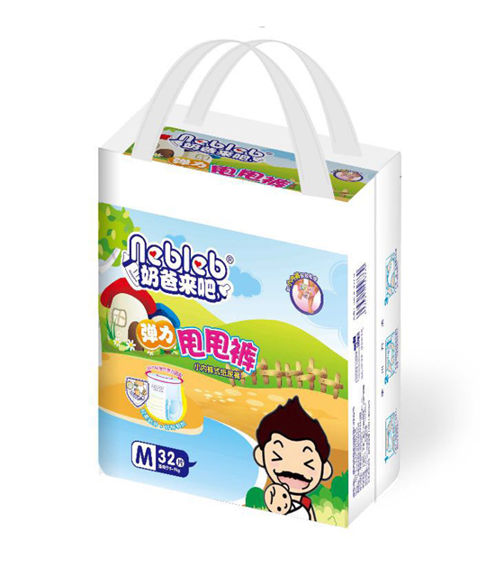 奶爸來(lái)吧小內(nèi)褲式紙尿褲M碼32片