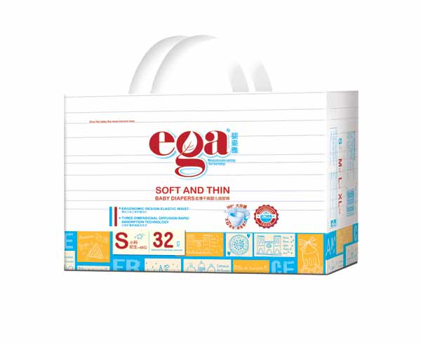 嬰姿雅柔薄干爽嬰兒紙尿褲小包S32片(藍(lán))