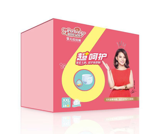 超級寶貝超呵護(hù)嬰兒拉拉褲XXL碼18片