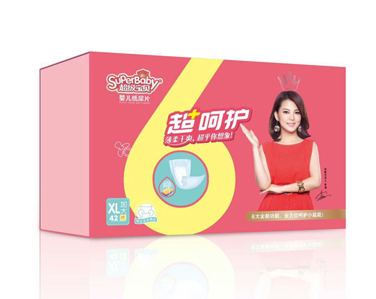 超級(jí)寶貝超呵護(hù)嬰兒紙尿片XL碼42片
