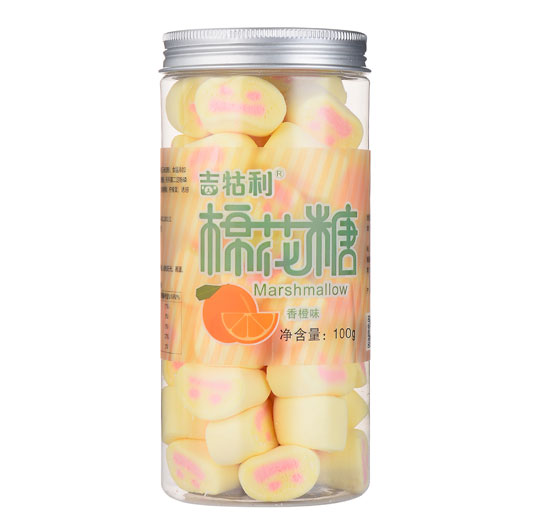 吉牯利香橙味棉花糖