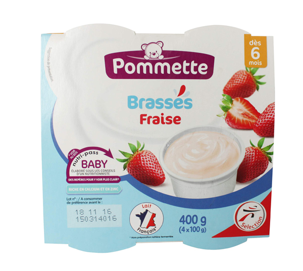 寶美特草莓味酸奶