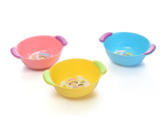 雙耳加厚兒童小臉盆寶寶洗漱盆嬰兒洗面盆小孩臉盆帶把手