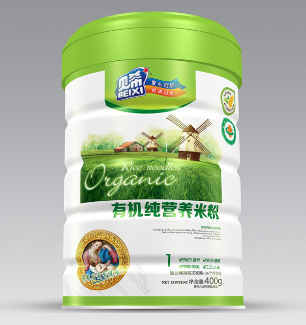 貝希純營(yíng)養(yǎng)有機(jī)米粉-聽